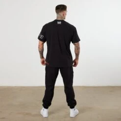 Vanquish DBZ CS Lightning Bolt Black Oversized Sweatpants -Vanquish Fitness Sales VQ TSP16andDBZ105287