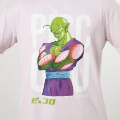 Vanquish DBZ CS Piccolo Pale Pink Oversized T Shirt -Vanquish Fitness Sales VQ TSP16andDBZ105388
