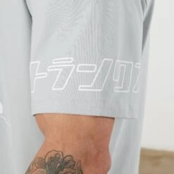 Vanquish DBZ CS Trunks Glacier Grey Oversized T Shirt -Vanquish Fitness Sales VQ TSP16andDBZ105451