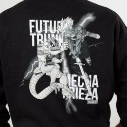 Vanquish DBZ CS Trunks Vs Freiza Black Oversized Pullover Hoodie -Vanquish Fitness Sales VQ TSP16andDBZ105568