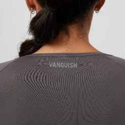 Vanquish Enhance Graphite Grey Long Sleeve Shrug -Vanquish Fitness Sales VQFit E commerceFeb24100247