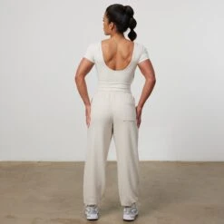 Vanquish Enhance Nude Midi Ballet Back T Shirt -Vanquish Fitness Sales VQFit E commerceFeb24101254