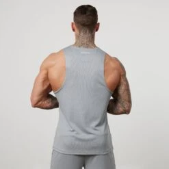 Vanquish Essential Steel Grey Performance Tank Top -Vanquish Fitness Sales VQFit E commerceFeb2499201