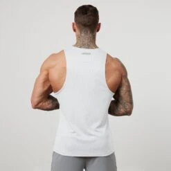 Vanquish Essential White Performance Tank Top -Vanquish Fitness Sales VQFit E commerceFeb2499201 1