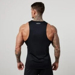 Vanquish Essential Black Performance Tank Top -Vanquish Fitness Sales VQFit E commerceFeb2499529