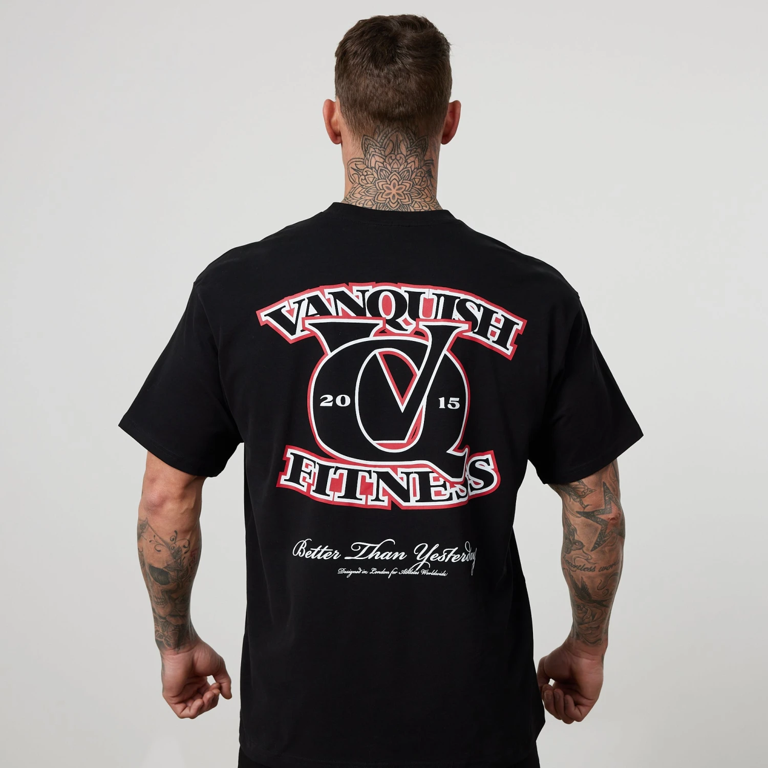Vanquish TSP Black VQ Interlock Oversized T Shirt 1 Vanquish TSP Black VQ Interlock Oversized T Shirt