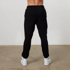 Vanquish TSP Black VQ Interlock Tapered Sweatpants -Vanquish Fitness Sales VQFit E commerceFeb2499699