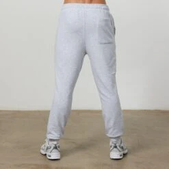 Vanquish TSP Light Grey VQ Interlock Tapered Sweatpants -Vanquish Fitness Sales VQFit E commerceFeb2499904