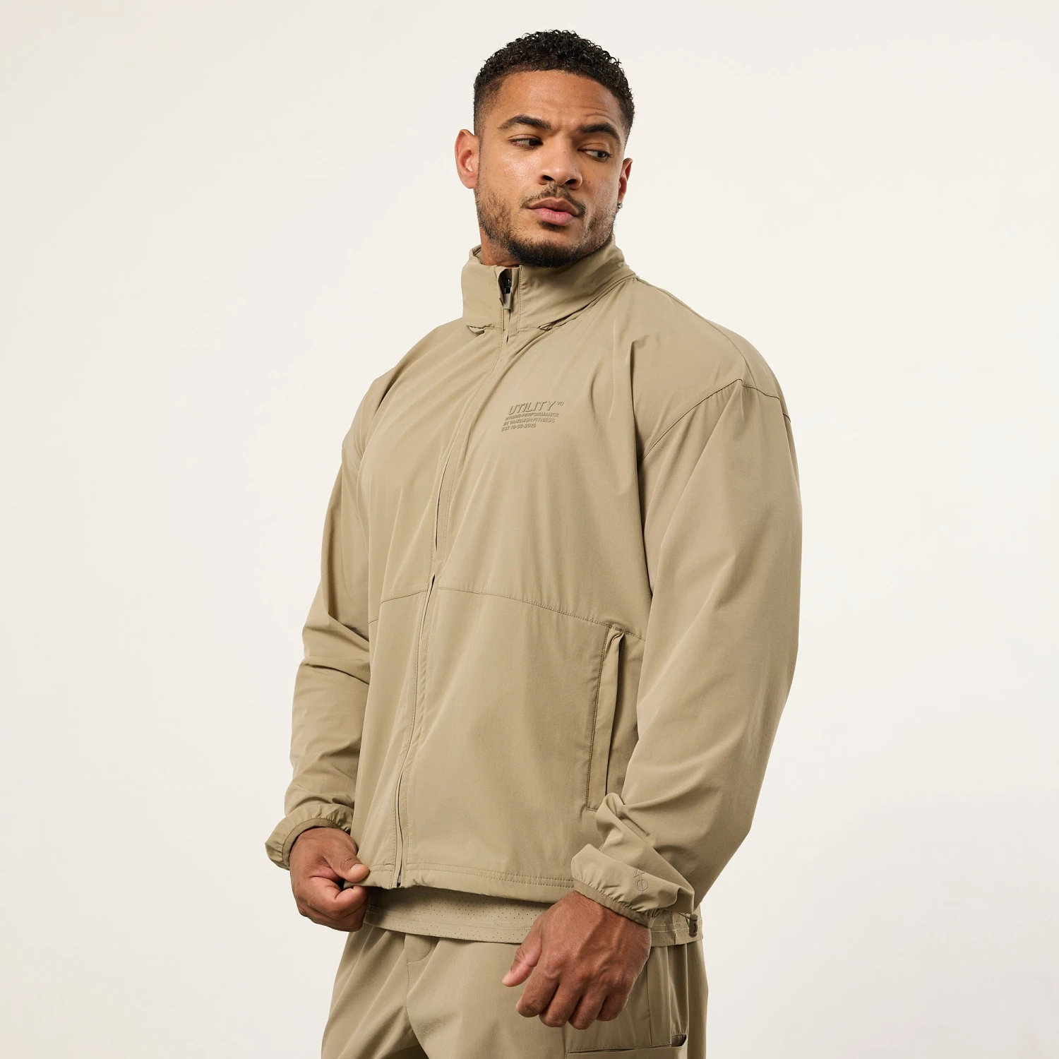 Vanquish Utility Stone Oversized Track Jacket 5 Vanquish Utility Stone Oversized Track Jacket - Image 5