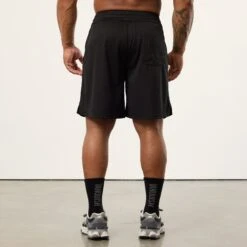 Vanquish Bodybuilding Black Mesh Shorts -Vanquish Fitness Sales VQFit MensSSE commerce6199