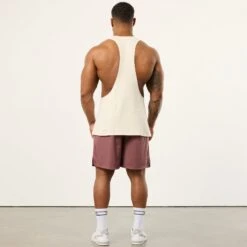 Vanquish Bodybuilding Vintage White Tank Top -Vanquish Fitness Sales VQFit MensSSE commerce6214