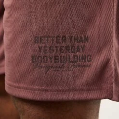 Vanquish Bodybuilding Dark Mauve Mesh Shorts 7 Vanquish Bodybuilding Dark Mauve Mesh Shorts -Vanquish Fitness Sales VQFit MensSSE commerce6246