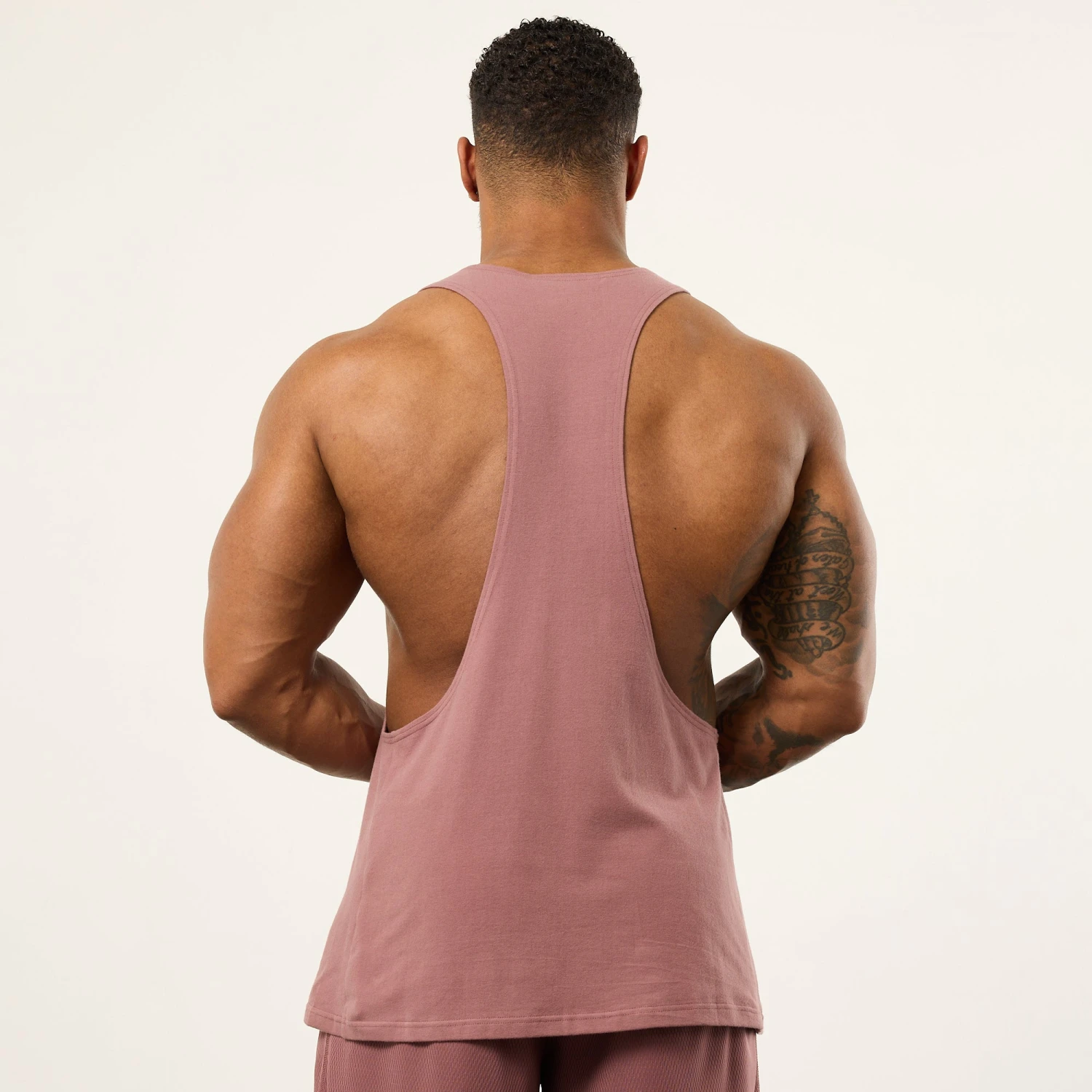 Vanquish Bodybuilding Dark Mauve Tank Top 4 Vanquish Bodybuilding Dark Mauve Tank Top - Image 4