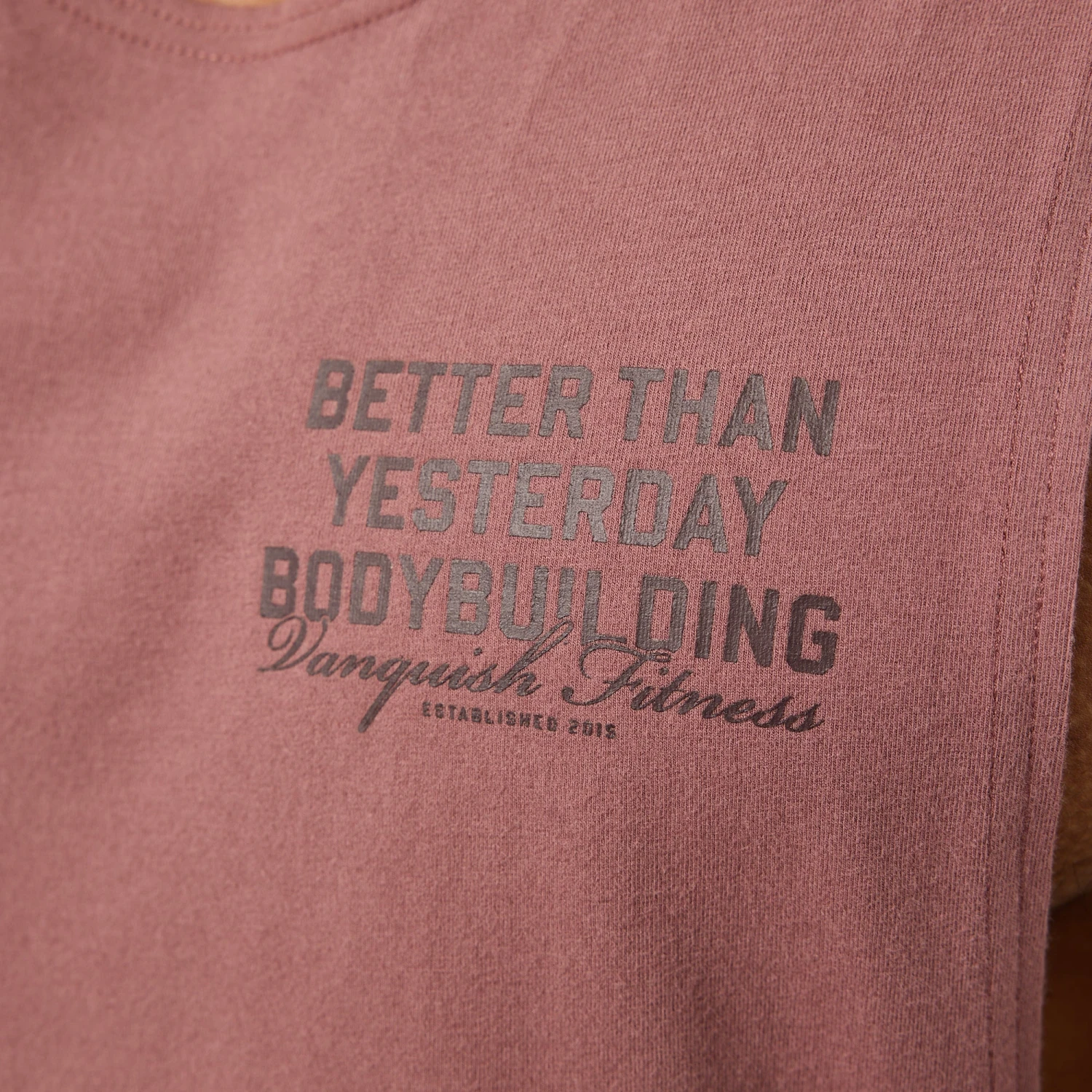 Vanquish Bodybuilding Dark Mauve Tank Top 5 Vanquish Bodybuilding Dark Mauve Tank Top - Image 5