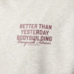 Vanquish Bodybuilding Oat Marl Boxy Oversized Pullover Hoodie -Vanquish Fitness Sales VQFit MensSSE commerce6638