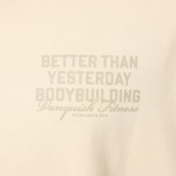 Vanquish Bodybuilding Vintage White Boxy Oversized Pullover Hoodie -Vanquish Fitness Sales VQFit MensSSE commerce6813