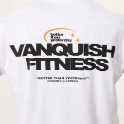Vanquish TSP Since 2015 White Oversized T Shirt -Vanquish Fitness Sales VQFit MensSSE commerce6844