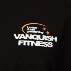 Vanquish TSP Since 2015 Black Oversized T Shirt -Vanquish Fitness Sales VQFit MensSSE commerce6924