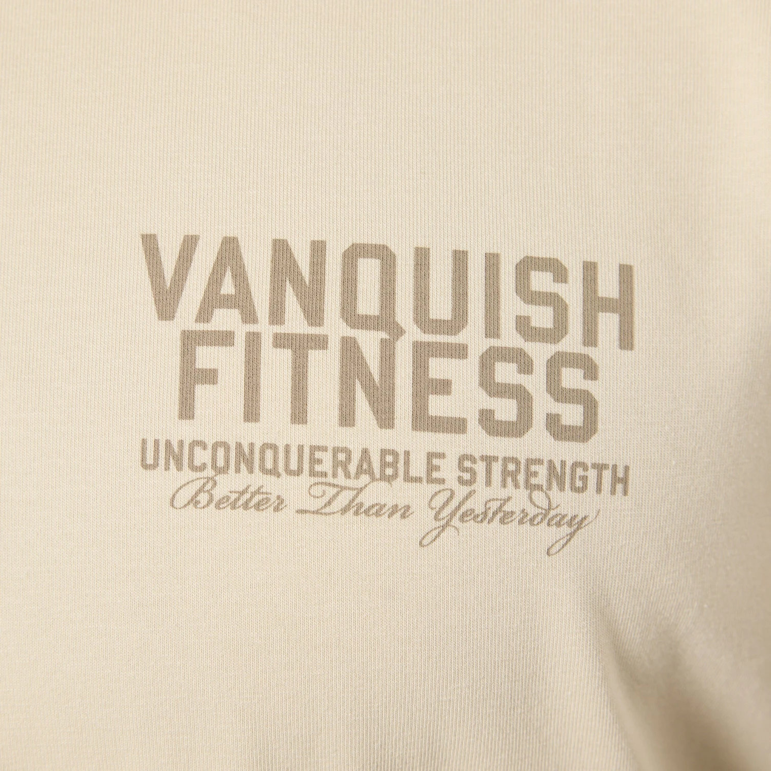Vanquish TSP Unconquerable Strength Vintage White Oversized T Shirt 6 Vanquish TSP Unconquerable Strength Vintage White Oversized T Shirt - Image 6