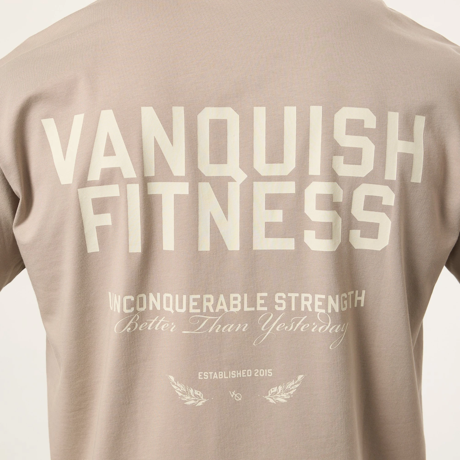 Vanquish TSP Unconquerable Strength Grey Oversized T Shirt 5 Vanquish TSP Unconquerable Strength Grey Oversized T Shirt - Image 5