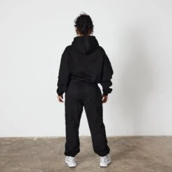 Vanquish Jet Black VQFIT Oversized Hoodie -Vanquish Fitness Sales VQ BlackFriday23 6156