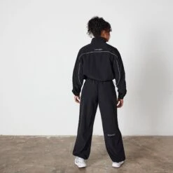 Vanquish Black Racing Track Jacket -Vanquish Fitness Sales VQ BlackFriday23 6260