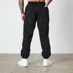 Vanquish Essential Black Oversized Sweatpants -Vanquish Fitness Sales VQ BlackFriday23 6913