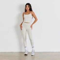 Vanquish Enhance V2 Nude Midi Tank -Vanquish Fitness Sales VQ EnhanceEclipse July 9711