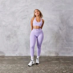 Vanquish Neutral V2 Seamless Lilac Bra -Vanquish Fitness Sales VQ WOMENS ECOM 2169