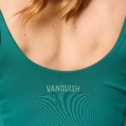Vanquish Enhance Forest Green Ruched Vest 11 Vanquish Enhance Forest Green Ruched Vest -Vanquish Fitness Sales WB Summer Sale websize149