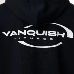 Vanquish Enhance Black Cropped Zip Through Hoodie -Vanquish Fitness Sales WB Summer Sale websize16
