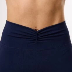 Vanquish Enhance Navy Blue Ruched Leggings 8 Vanquish Enhance Navy Blue Ruched Leggings -Vanquish Fitness Sales WB Summer Sale websize23