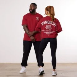 Vanquish TSP Pursuit Burgundy Oversized T Shirt -Vanquish Fitness Sales WB Summer Sale websize72 a096c1a8 39a5 4c40 9a64 d902485bc5fe