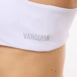 Vanquish Enhance Wimbledon White Minimal Open Back Bra 11 Vanquish Enhance Wimbledon White Minimal Open Back Bra -Vanquish Fitness Sales WB Summer Sale websize73
