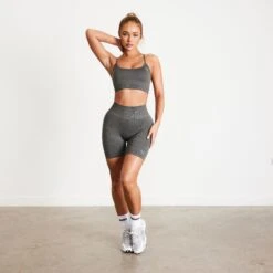 Vanquish Elevate Seamless Dark Olive Shorts -Vanquish Fitness Sales Xr67pEd