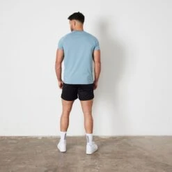 Vanquish TSP Atlas Blue Worldwide Fitted T Shirt -Vanquish Fitness Sales lZfg4PWF