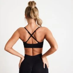 Vanquish Elevate Seamless Black Multiway Low Support Bra 8 Vanquish Elevate Seamless Black Multiway Low Support Bra -Vanquish Fitness Sales rB4TV1Dw