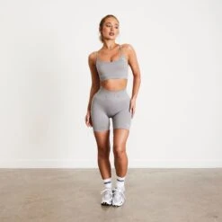 Vanquish Elevate Seamless Smoke Grey Multiway Low Support Bra -Vanquish Fitness Sales t0Ly A 0 1