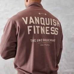 Vanquish Brown Unconquerable Quarter Zip Sweater 10 Vanquish Brown Unconquerable Quarter Zip Sweater -Vanquish Fitness Sales vanquish brown unconquerable quarter zip sweater 452255