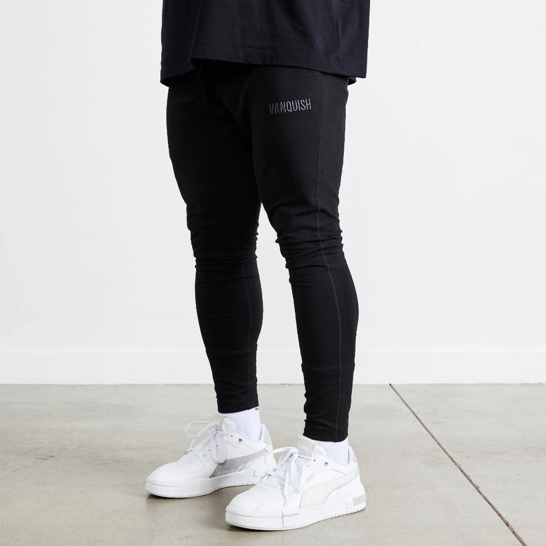 Vanquish Eclipse V2 Black Tapered Sweatpants 1 Vanquish Eclipse V2 Black Tapered Sweatpants