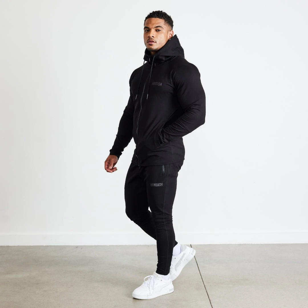 Vanquish Eclipse V2 Black Tapered Sweatpants 3 Vanquish Eclipse V2 Black Tapered Sweatpants - Image 3