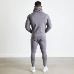 Vanquish Eclipse V2 Grey Full Zip Front Hoodie -Vanquish Fitness Sales vanquish eclipse v2 grey full zip front hoodie 886584
