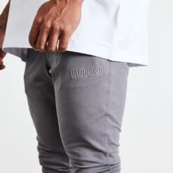 Vanquish Eclipse V2 Grey Tapered Sweatpants 6 Vanquish Eclipse V2 Grey Tapered Sweatpants -Vanquish Fitness Sales vanquish eclipse v2 grey tapered sweatpants 394474