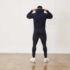 Vanquish Eclipse V2 Navy Blue Full Zip Front Hoodie -Vanquish Fitness Sales vanquish eclipse v2 navy blue full zip front hoodie 647194