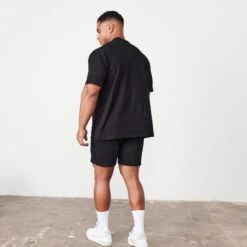 Vanquish Essential Black Oversized T Shirt 10 Vanquish Essential Black Oversized T Shirt -Vanquish Fitness Sales vanquish essential black oversized t shirt 205389