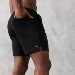 Vanquish Essential Black Regular Fit Shorts -Vanquish Fitness Sales vanquish essential black regular fit shorts 166660