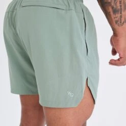 Vanquish Essential Green Performance 4" Shorts -Vanquish Fitness Sales vanquish essential green performance 4 shorts 850965