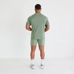 Vanquish Essential Green Performance Short Sleeve T Shirt -Vanquish Fitness Sales vanquish essential green performance short sleeve t shirt 356798