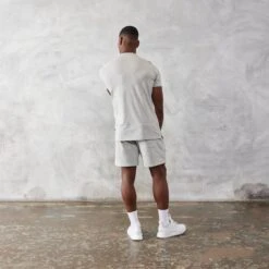 Vanquish Essential Grey Regular Fit Shorts -Vanquish Fitness Sales vanquish essential grey regular fit shorts 846838