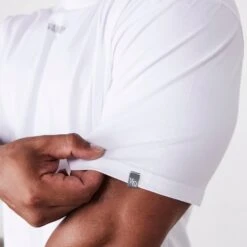 Vanquish Essential White Oversized T Shirt -Vanquish Fitness Sales vanquish essential white oversized t shirt 198422